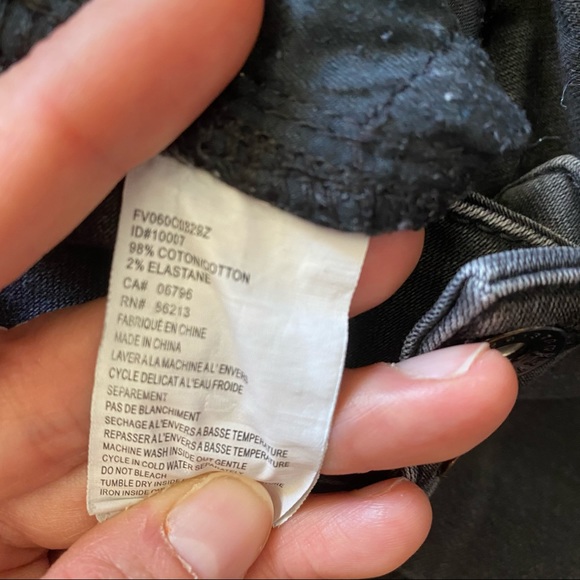 TRISTAN Washed Black High Waist Jeans - Picture 10 of 13